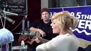 Kimberly Caldwell at 99.5 The River Studios!