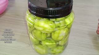 Download lagu Jeruk Buah Amra Rangup Dan Manis | How To Make Pickled Ambarella mp3