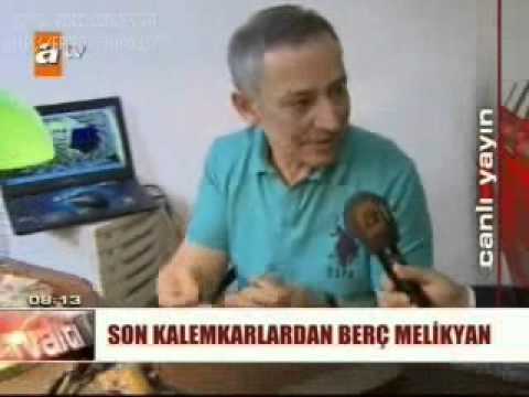 berc melikyan.mpg istanbul kalemkar jewellery master hand engraver Պերճ Մելիքյան