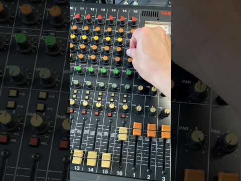 Tascam M-216 16 Channel Mixer - Serviced - 80's Analog - K058 image 23