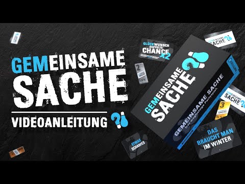 GEMEINSAME SACHE - Videoanleitung | DENKRIESEN