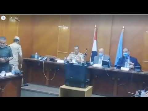 محافظ القاهرة يتابع إنتخابات مجلس الشيوخ من غرفة العمليات