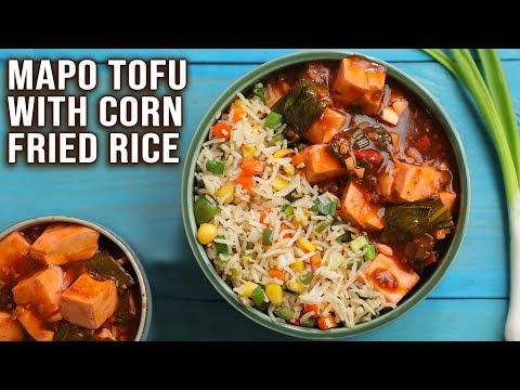 Tasty Lunchbox Meal: Mapo Tofu with Corn Fried Rice Recipe | Tofu Rice Bowl Recipes | Chinese Sides