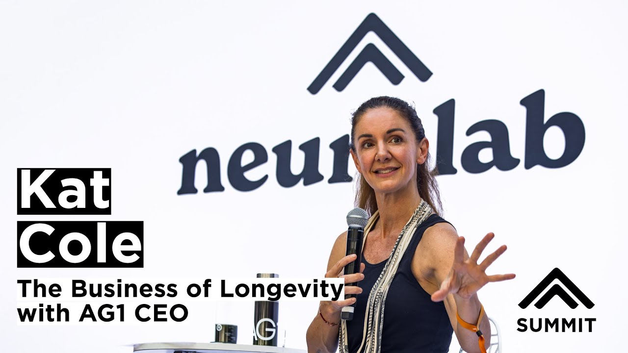 Business of Longevity: Research & the Evolution of the Supplement Market with AG1 CEO Kat Cole