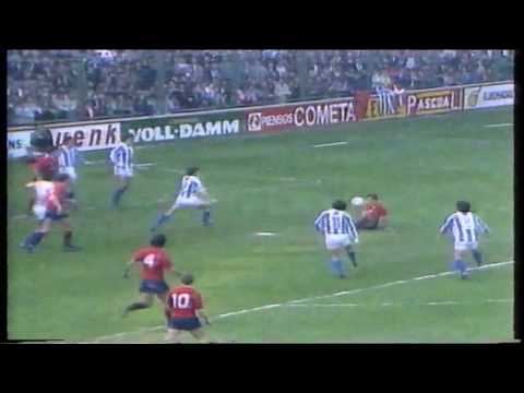 CA Osasuna 1 Real Sociedad 3 (Liga 1986-1987)