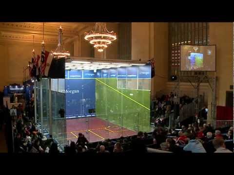 Squash : J.P. Morgan Tournament of Champions 2013 Round 1 Roundup Part3