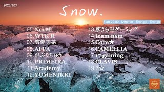 3/24 Soleil Snow. GroupA