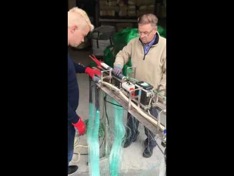 Neptunus way of mounting a fishing net 1