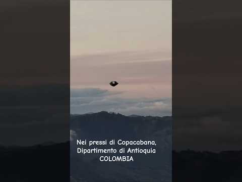 UFO a forma di DIAMANTE, nei pressi di Copacabana, Dipartimento di Antioquia COLOMBIA 26.12.2025