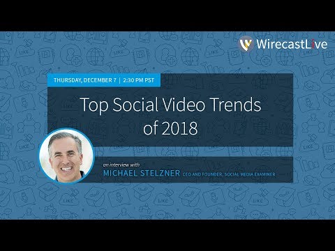 Top Social Video Trends for 2018