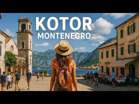 Kotor Montenegro 4K Walking Tour 2024