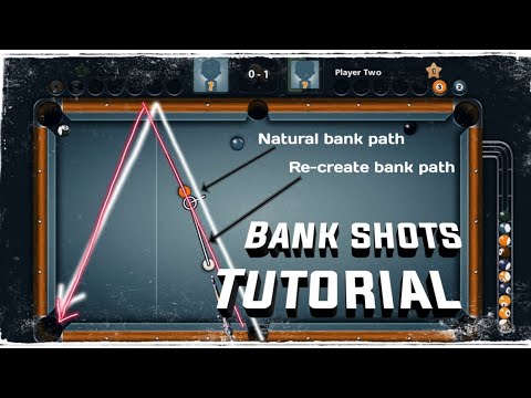 Best bank shots trick calculation by pool world | Easy tutorial