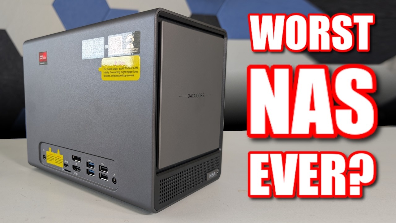 The WORST NAS I HAVE EVER REVIEWED? (AceMagic N3A NAS)