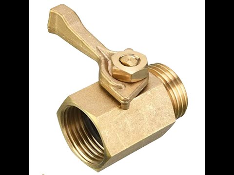 Brass Shut Off Valve for Garden Hose