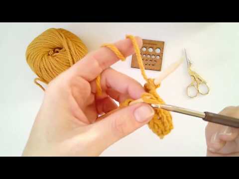 Rechte Maschen hochhäkeln (Fehler korrigieren)