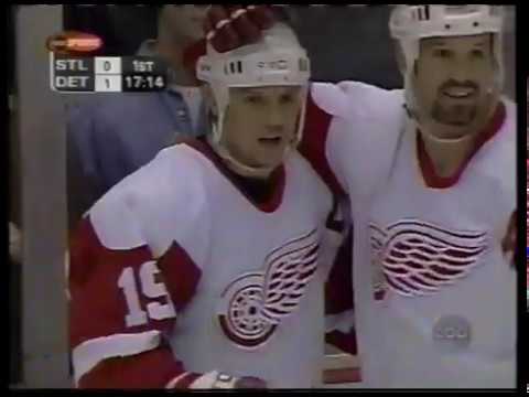 NHL Western Conference Semi-Finals 2002 - Game 2 - St. Louis Blues @ Detroit Red Wings