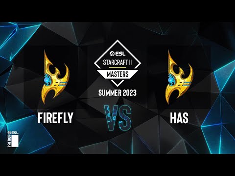 SC2 - Firefly vs. Has - ESL SC2 Masters: Summer 2023 Asia Regionals - Playoffs Day 4