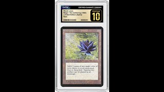 $3,000,000 PRISTINE CGC 10 Alpha Black Lotus, The Most EXPENSIVE Magic card in the World, for NOW...