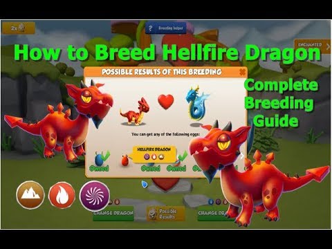 How to Breed Hellfire Dragon-Dragon Mania Legends | DML | HD