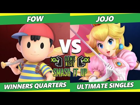 Smash It Up 26 Winners Quarters - Jojo (Peach) Vs. FOW (Ness) SSBU Ultimate Tournament