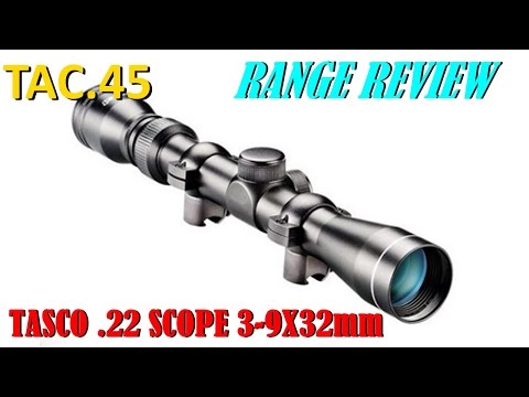 TASCO .22 MAG RIFLESCOPE RANGE REVIEW