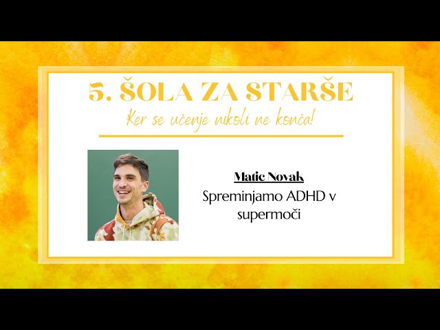Pozitivna psihologija za vse | Spreminjamo ADHD v supermoči