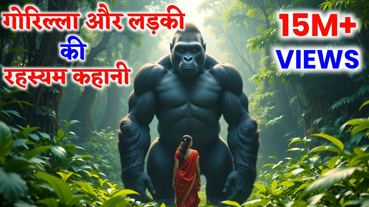 गोरिल्ला और लड़की की रहस्यमई प्रेम कहानी | King Kong love Story In Hindi