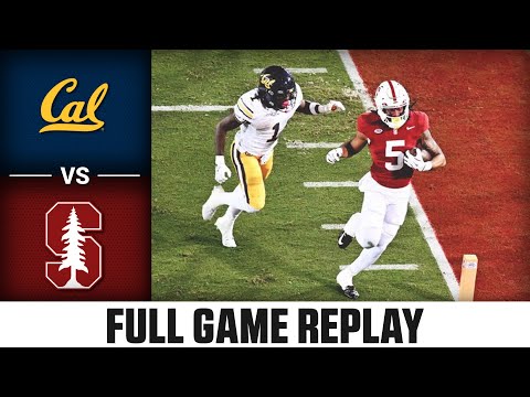 Cal vs. Stanford Full Game Replay | 2025 ACC Football