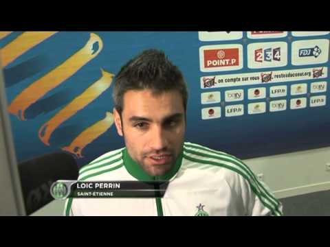 St Etienne vs Rennes - Coupe de la Ligue - Aubameyang & Perrin post-match interviews