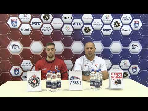 ARKUS liga 1. kolo (M) / Partizan - Radnički / Izjave aktera meča nakon utakmice