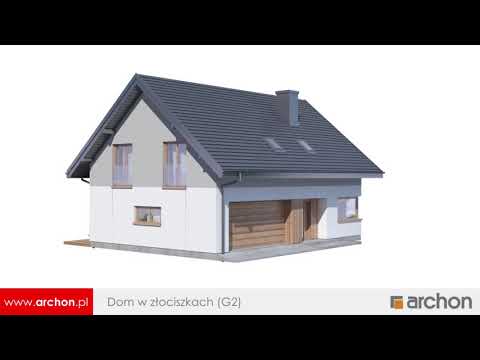 Dom w złociszkach (G2) - Ekonomiczny dom I ARCHON+ Projekty Domów