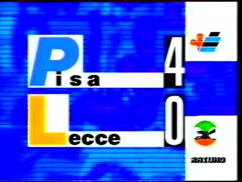 1990-91 (2a - 16-09-1990) Pisa-Lecce 4-0 [Piovanelli,Simeone,Padovano,Piovanelli] Servizio D.S.Rai1