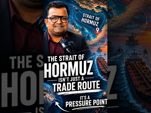 The Strait Of Hormuz Isn’t Just A Trade Route! Its A Pressure Point.