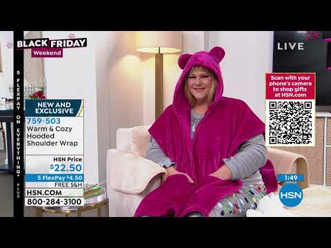 HSN | Warm & Cozy Gifts - Black Friday Weekend 11.28.2021 - 10 AM