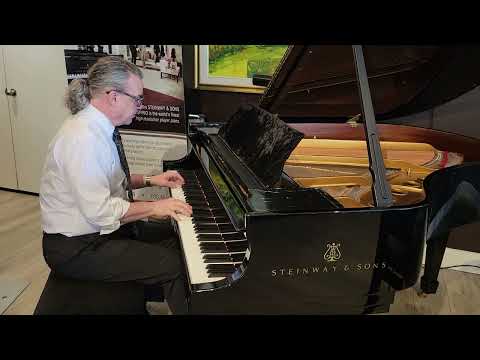 Steinway Model M grand piano Sound Test