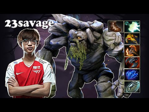 23savage - Tiny Safelane vs iceiceice Naga Siren | Dota 2 7.31b Gameplay
