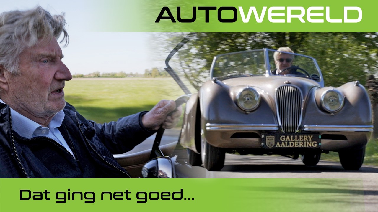 Jaguar XK120 zorgt voor een spannende rit! | Gallery Aaldering