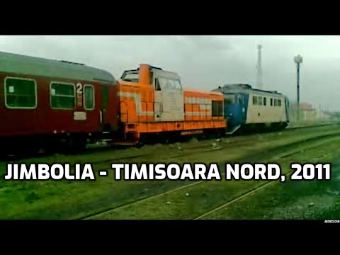 Tren Personal Jimbolia - Timisoara Nord cu dubla tractiune LDE si "Portocala Hidraulica"