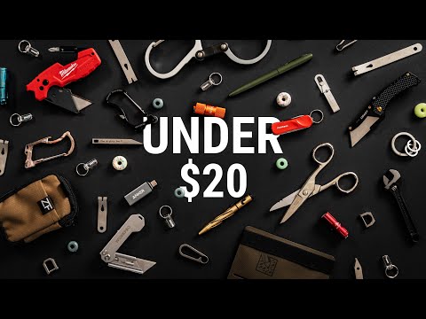 25 BEST Budget EDC Tools Under $20 | 2024 Update