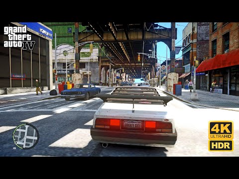 Grand Theft Auto 4 Remastered 4K - I Made Gta 4 : Definitive Edition With 50 Mods | New Features😍