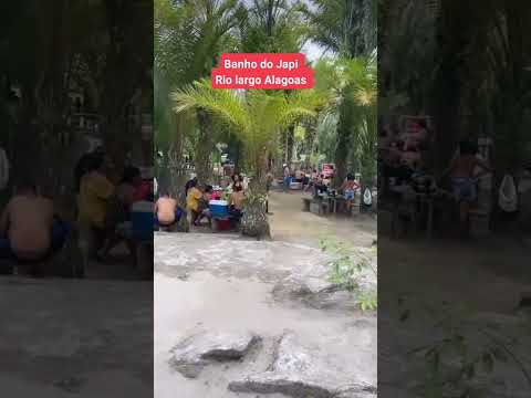 Banho do Japi Rio Largo Alagoas #nordeste #turismo #viagem