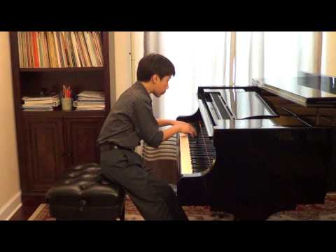 John Wang plays Prokofiev Sonata Op14 No2 4th mvt