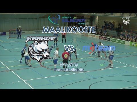 27.1.2018 - Karhut -M-Team 10-4 maalikooste