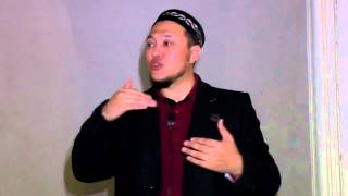 Шейхтың алдында отырып ижаза алу.А.Куанышбаев