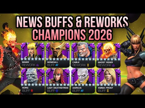 MAGIK The Chase Begins! | GHOST RIDER REWORK! | BUFFS HEIMDALL, AARKUS, KORG, and MORE... ! | MCOC