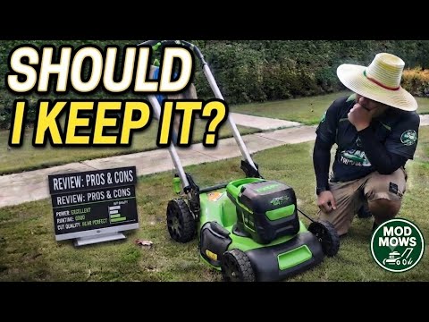 Greenworks 60V (610 CFM / 130 MPH) Cordless Leaf Blower, High Power, Lightweight & Quiet Operation for Wet Leaves, Driveways and Dense Gravel, Includes 2.5Ah Battery & 5A Rapid Charger video review thumbnail