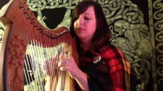 Both Sides the Tweed-- double-strung Celtic harp