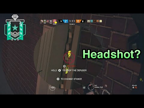 Terrible Hit Registration: Xbox Diamond - Ranked Highlights - Rainbow Six Siege Gameplay