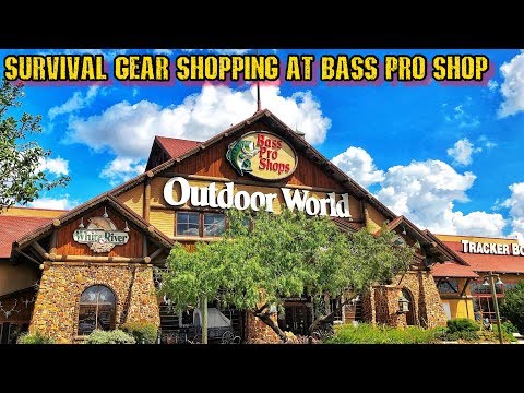 EDC & Survival Shopping at Bass Pro Shop!