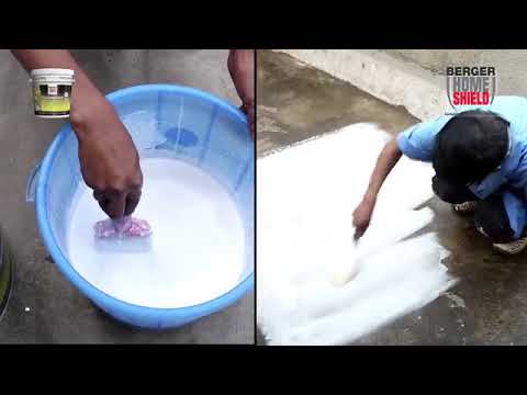 Berger HomeShield PU RoofKoat - Application Process